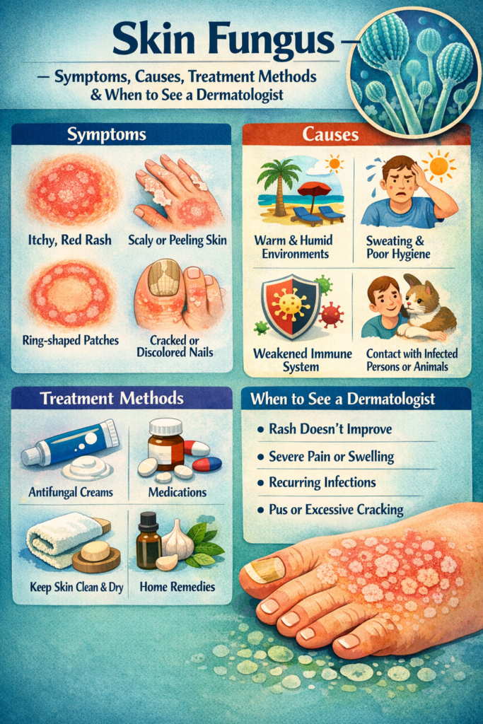 פטריה בעור – תסמינים, גורמים, דרכי טיפול ומתי חייבים רופא עור פטריה בעור – תסמינים, גורמים, דרכי טיפול ומתי חייבים רופא עור